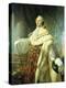 Portrait of Louis XV Wearing Robes of State-Antoine Francois Callet-Premier Image Canvas