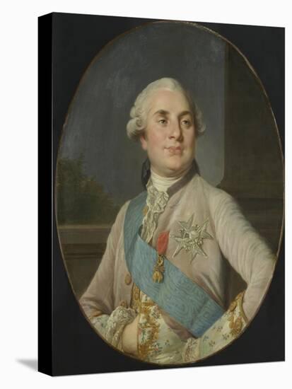 Portrait of Louis XVI, King of France, C. 1777-89-Joseph Siffrede Duplessis-Stretched Canvas