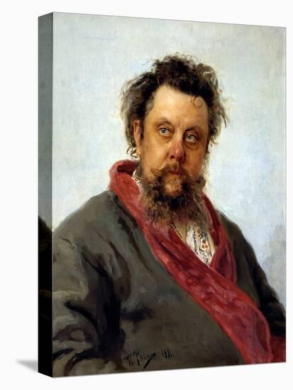 Portrait of M. P. Musorgsky-Ilya Repin-Premier Image Canvas