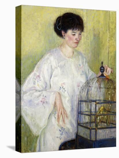 Portrait of Madame Frieseke, C.1912-1913-Frederick Carl Frieseke-Premier Image Canvas
