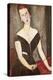 Portrait of Madame Georges Van Muyden-Amedeo Modigliani-Premier Image Canvas