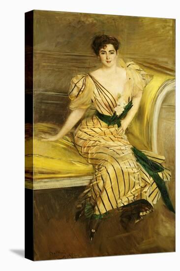 Portrait of Madame Josephina Alvear De Errazuriz, 1892-Giovanni Boldini-Premier Image Canvas