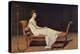 Portrait of Madame R?mier-Jacques-Louis David-Stretched Canvas
