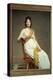 Portrait of Madame Raymond Verninac (1780-1827) Sister of Eugene Delacroix Painting by Jacques Loui-Jacques Louis David-Premier Image Canvas