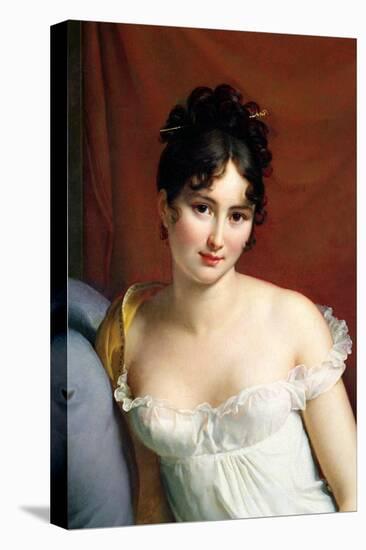 Portrait of Madame Recamier (1777-1849)-Francois Gerard-Premier Image Canvas