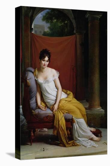 Portrait of Madame Recamier (1777-1849)-Francois Gerard-Premier Image Canvas