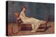 Portrait of Madame Recamier, 1800, (1911)-Jacques-Louis David-Premier Image Canvas