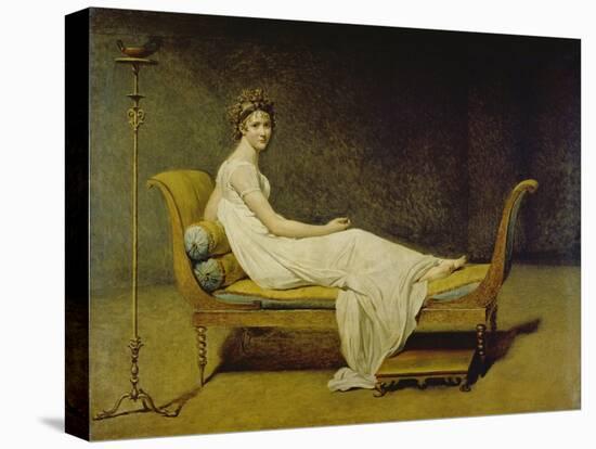 Portrait of Madame Récamier, 1800-Jacques-Louis David-Premier Image Canvas