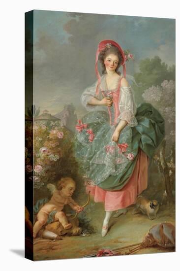 Portrait of Mademoiselle Guimard as Terpsichore-Jacques-Louis David-Premier Image Canvas