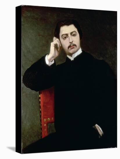 Portrait of Marcel Proust, 1897-Jacques-emile Blanche-Premier Image Canvas