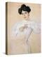 Portrait of Maria Botkina, 1905-Valentin Serov-Premier Image Canvas