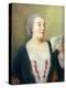 Portrait of Maria Gunning (Gouache) 1749-Jean-Etienne Liotard-Premier Image Canvas