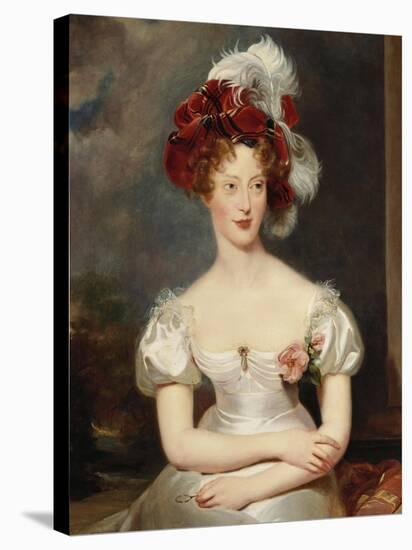 Portrait of Marie-Caroline, Duchesse de Berry, c.1825-Thomas Lawrence-Premier Image Canvas