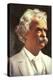 Portrait of Mark Twain-null-Stretched Canvas