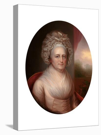 Portrait of Martha Washington (1731-180)-Rembrandt Peale-Premier Image Canvas