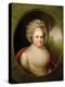 Portrait of Martha Washington-Rembrandt Peale-Premier Image Canvas