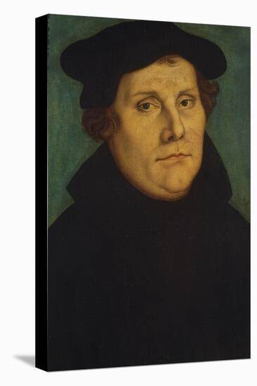 Portrait of Martin Luther as Professor-Lucas Cranach the Elder-Premier Image Canvas