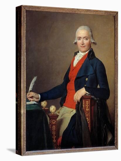 Portrait of Minister Gaspard Meyer (1749-1799) Painting by Jacques Louis David (1748-1825) 1795, 11-Jacques Louis David-Premier Image Canvas