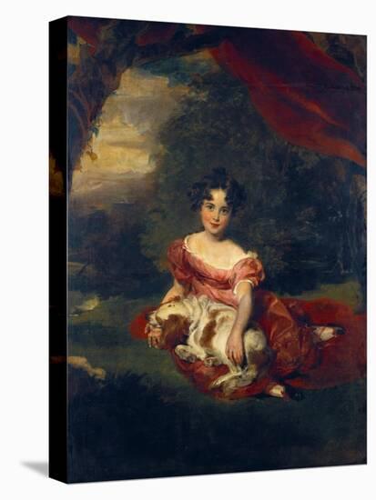 Portrait of Miss Julia Beatrice Peel-Thomas Lawrence-Premier Image Canvas