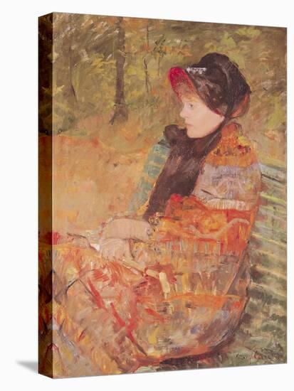 Portrait of Mlle C. Lydia Cassatt, 1880-Mary Cassatt-Premier Image Canvas