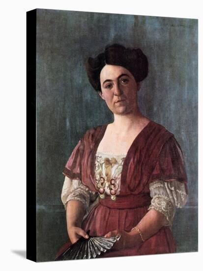 Portrait of Mme Haasen, 1908-Félix Vallotton-Premier Image Canvas