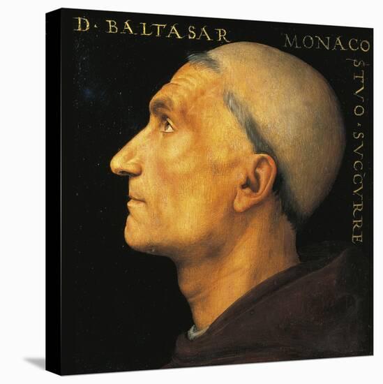 Portrait of Monk Balthazar of Vallombrosa Abbey-Pietro Perugino-Premier Image Canvas