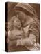 Portrait of Mother and Child (Sepia Photo)-Julia Margaret Cameron-Premier Image Canvas