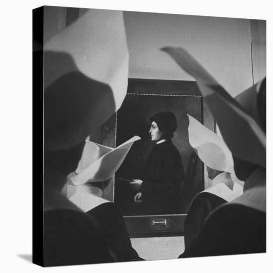 Portrait of Mother Elizabeth Seton, Foundress of the Us Branch of the Sisters of Charity Order-Hank Walker-Premier Image Canvas