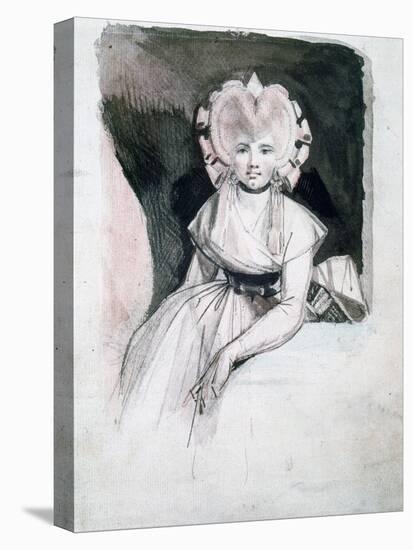 Portrait of Mrs Fuseli, 1741-1825-Henry Fuseli-Premier Image Canvas