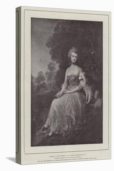 Portrait of Mrs Robinson-Thomas Gainsborough-Premier Image Canvas