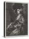 Portrait of Mrs Siddons, in the South Kensington Museum-Thomas Gainsborough-Premier Image Canvas