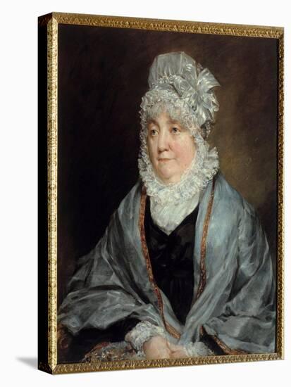 Portrait of Mrs Tuder. Painting by John Constable (1776-1837), 1818. Barnsley, Cannon Hall Museum-John Constable-Premier Image Canvas