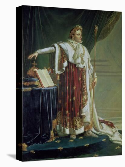 Portrait of Napoleon I in His Coronation Robes, 1804-Anne-Louis Girodet de Roussy-Trioson-Premier Image Canvas