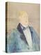 'Portrait of Oscar Wilde', 1895-Henri de Toulouse-Lautrec-Premier Image Canvas