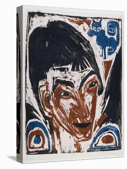 Portrait of Otto Mueller (1874-1930) 1915-Ernst Ludwig Kirchner-Premier Image Canvas