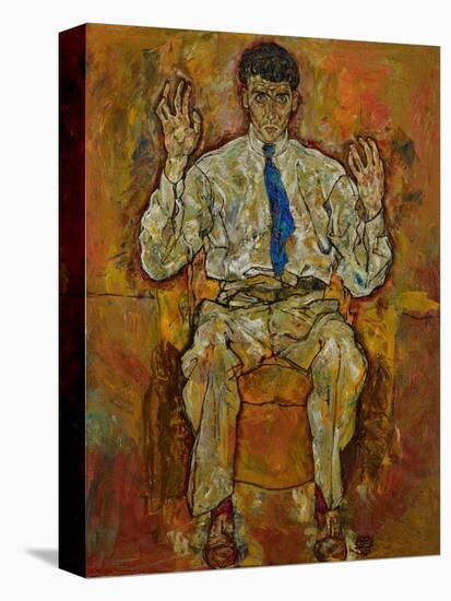 Portrait of Paris Von Gütersloh, 1918-Egon Schiele-Premier Image Canvas