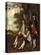 Portrait of Peter Darnal Muilman, Charles Crockatt and William Keeble-Thomas Gainsborough-Premier Image Canvas
