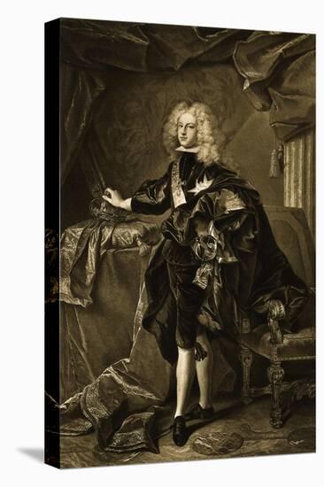 Portrait of Philip V, King of Spain-Hyacinthe Rigaud-Premier Image Canvas