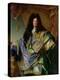 Portrait of Philippe De Courcillon (1638-1720) Marquis De Dangeau, 1702-Hyacinthe Rigaud-Premier Image Canvas