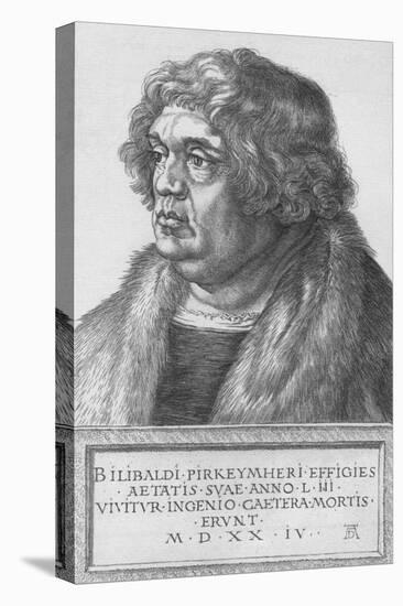 'Portrait of Pirkheimer', 1524, (1906)-Albrecht Durer-Premier Image Canvas