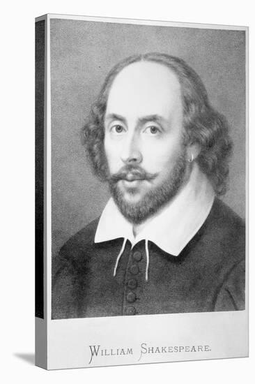 Portrait of Playwright William Shakespeare-Philip Gendreau-Premier Image Canvas