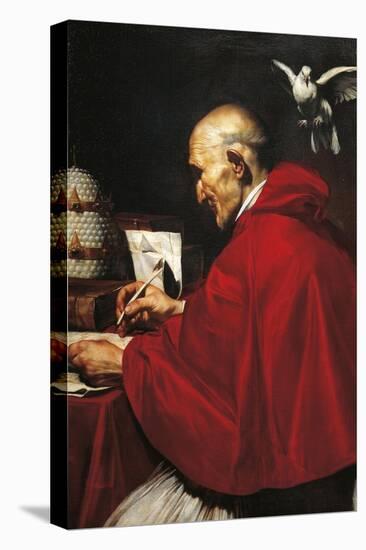 Portrait of Pope Gregory the Great-null-Premier Image Canvas