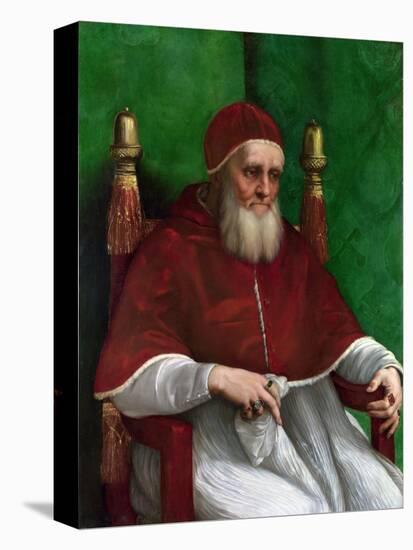 Portrait of Pope Julius II, 1511-Raphael-Premier Image Canvas