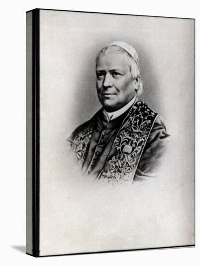 Portrait of Pope Pius IX (Pie IX) (1792-1878)-French Photographer-Premier Image Canvas