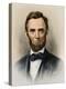 Portrait of President Abraham Lincoln-null-Premier Image Canvas