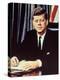 Portrait of President John F. Kennedy, from the TV Show, "JFK Assassination as It Happened"-Alfred Eisenstaedt-Premier Image Canvas