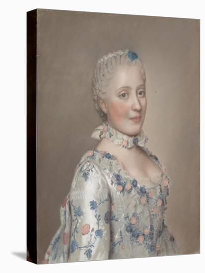 Portrait of Princess Maria Josepha of Saxony, 1749-Jean-Étienne Liotard-Premier Image Canvas