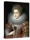 Portrait of Queen Elisabeth of France (1602-164), Queen Consort of Spain-Frans Francken the Younger-Premier Image Canvas
