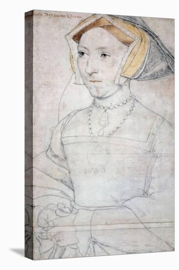 Portrait of Queen Jane Seymour-Hans Holbein the Younger-Premier Image Canvas