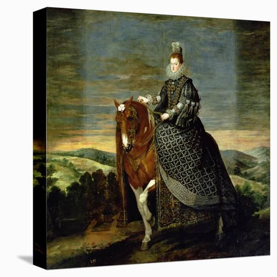 Portrait of Queen Margaret of Austria-Diego Velazquez-Premier Image Canvas